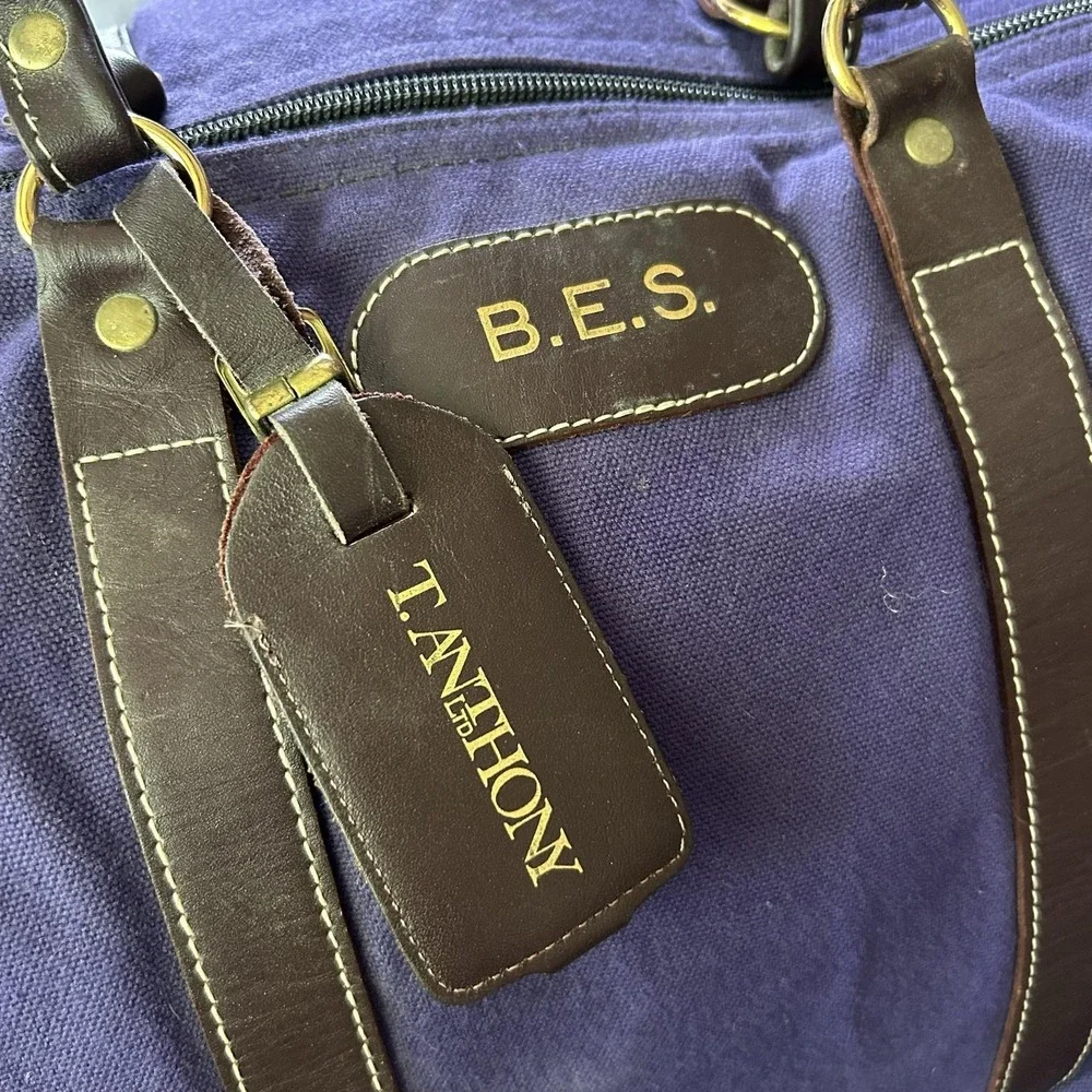 T Anthony Duffle Bag Purple 30